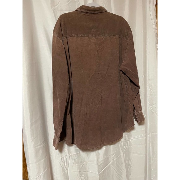 Fossil Brand Corduroy long sleeve ,button down , XL shirt. - Picture 2 of 7
